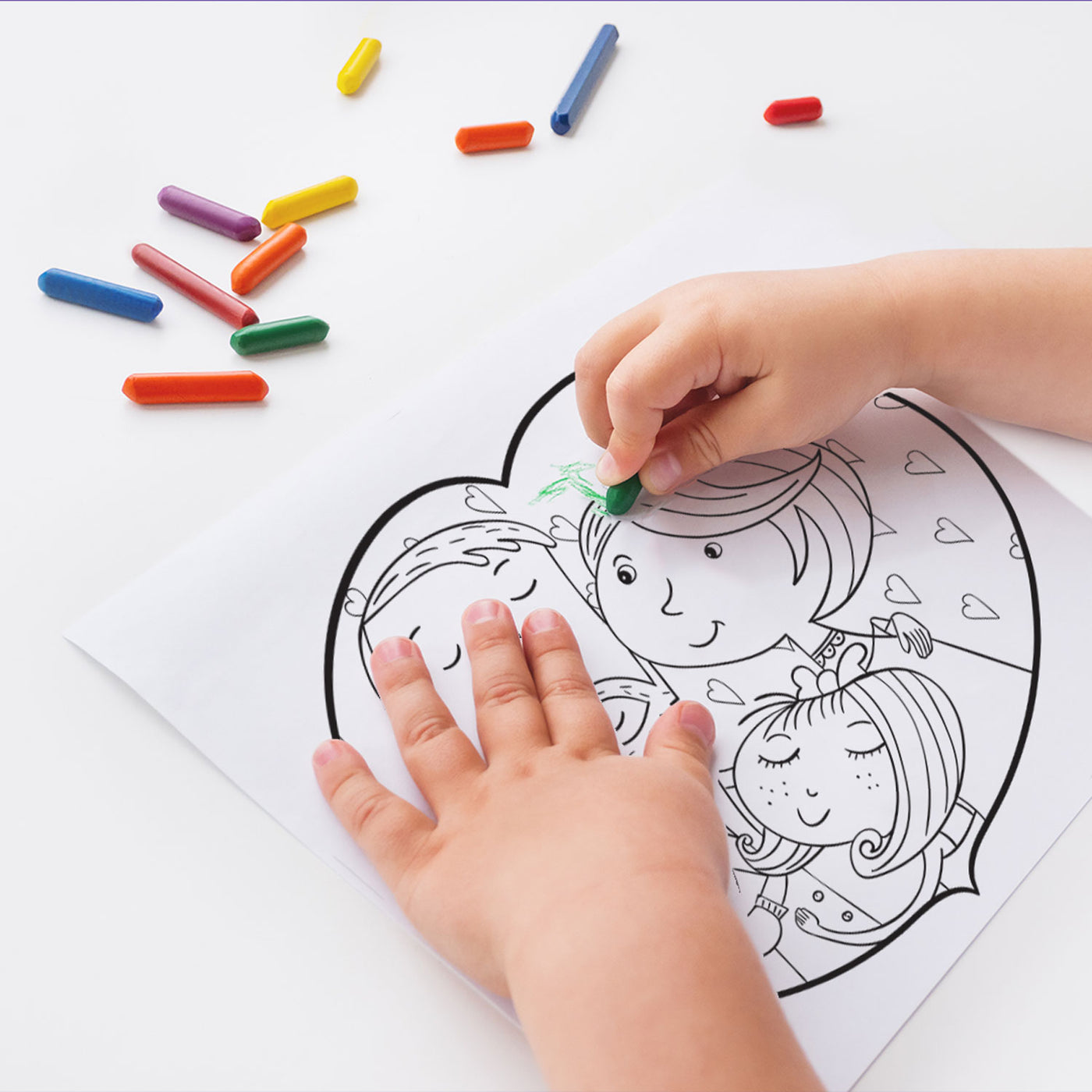Printable Coloring Pages - The Dad Who Didn't Know