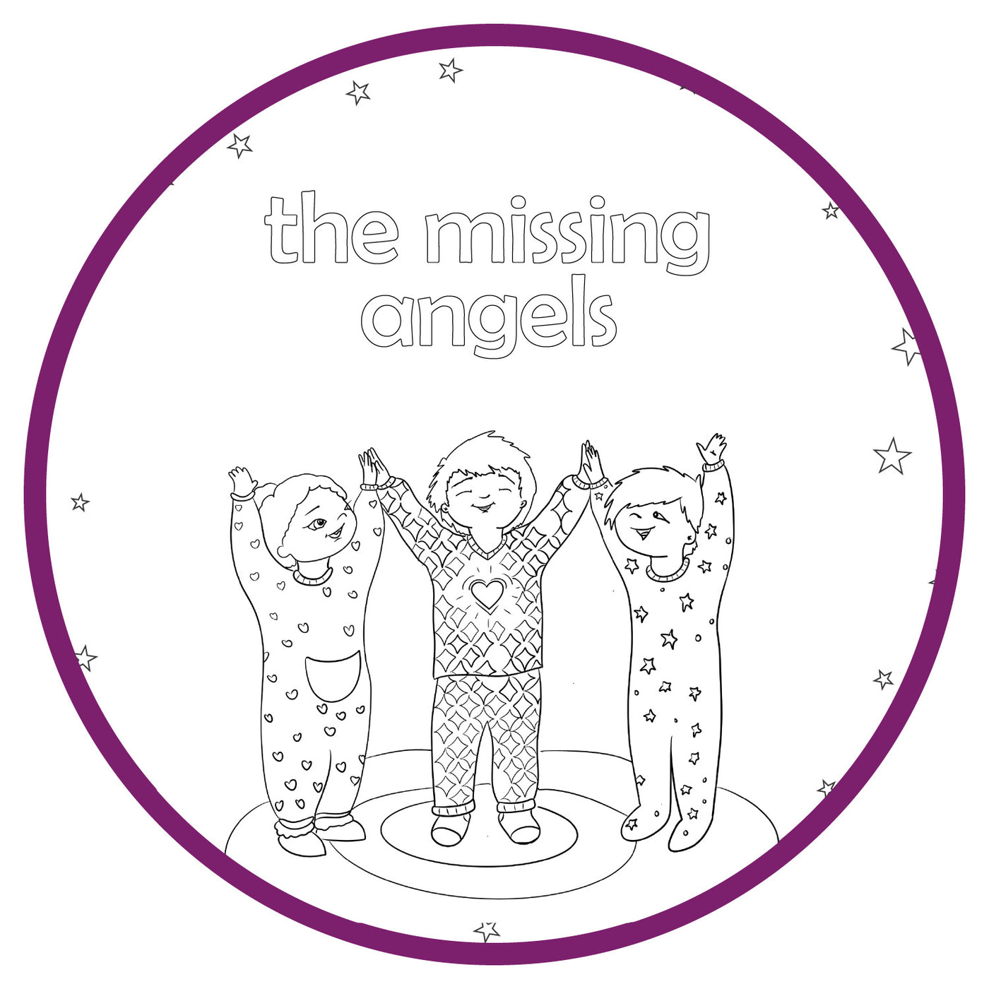 Printable Coloring Pages - The Missing Angels