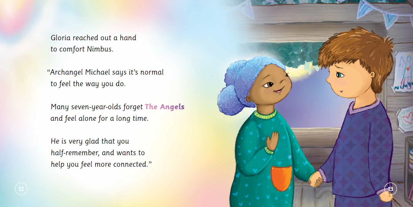 The Missing Angels. Helping children find inner peace and comfort during times of sadness and loss