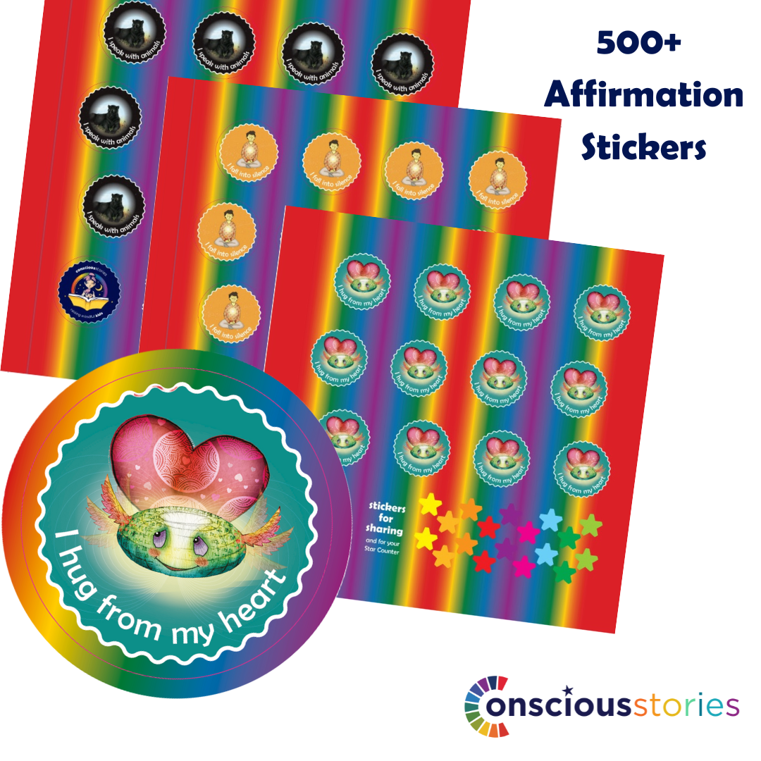 500+ Affirmations Sticker Pack. Bringing the core lesson of each story ...