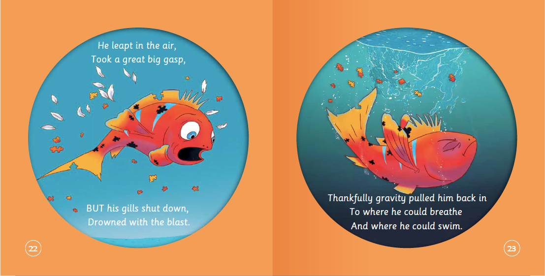 The Fish Who Searched for Water: Helping children find comfort in what they already have