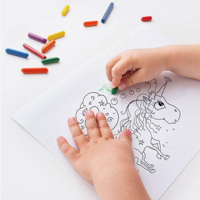 Printable Coloring Pages - The Unicorn Who Found Her Magic